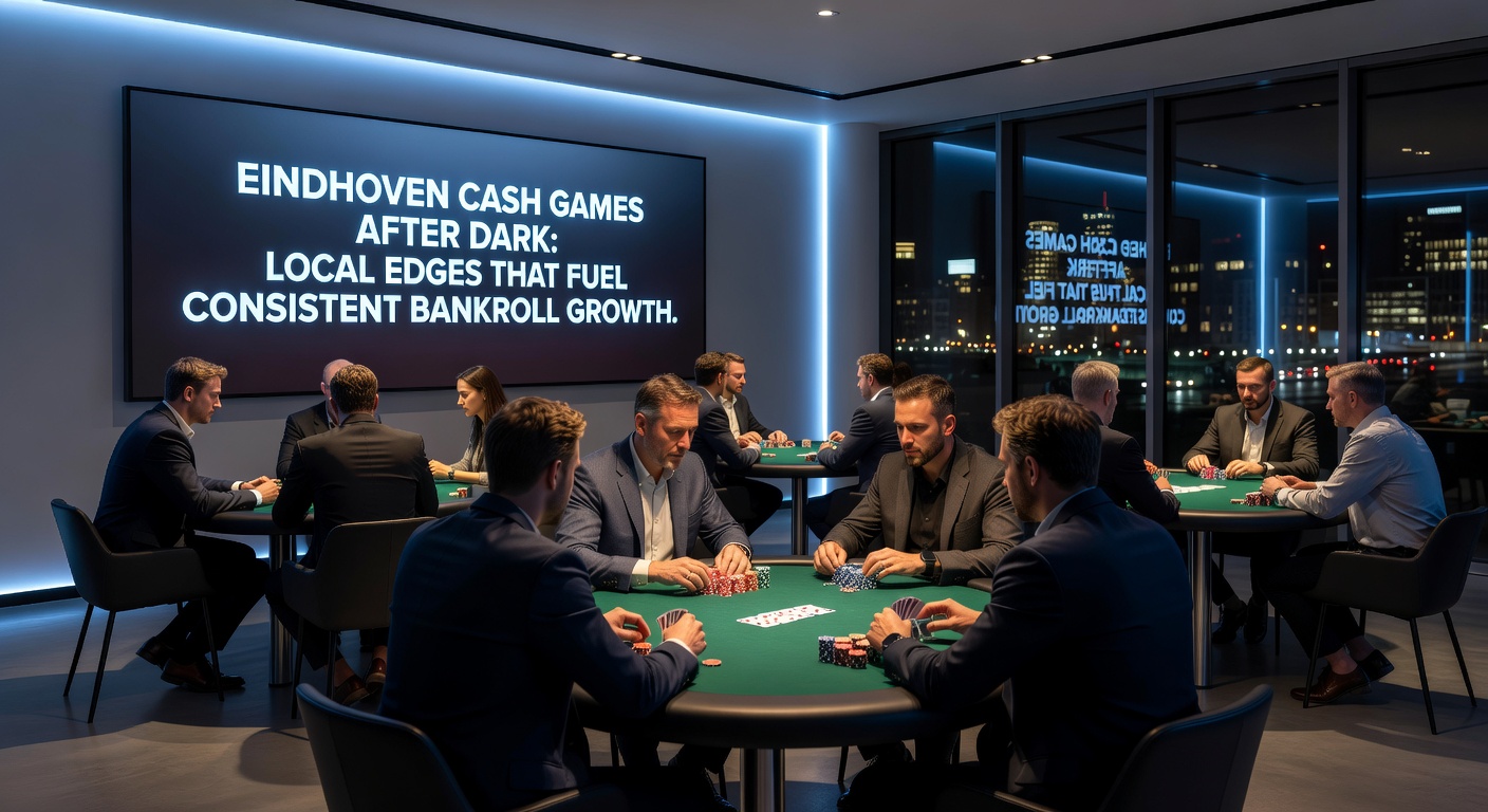 Grafiek met bankrollgroei-curves van Eindhoven-nachtspelers, vergeleken met dagelijke sessies, met opvallende pieken na middernacht