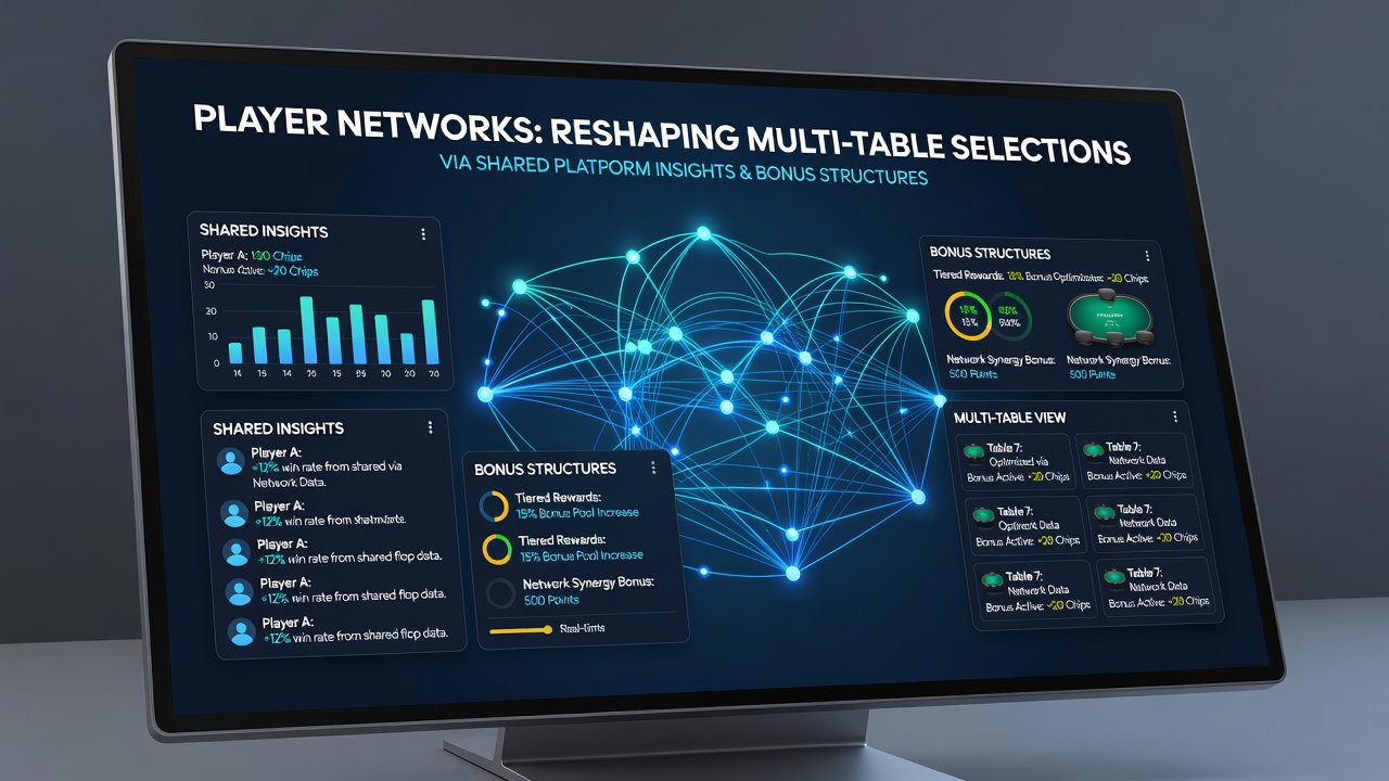 Analyse van bonusstructuren en platformdata die multi-table poker selecties beïnvloeden in 2026
